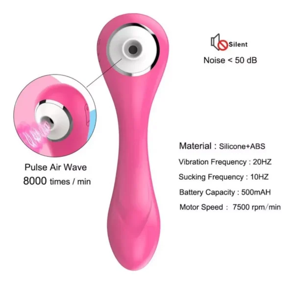 Vibrador de Clítoris con Succión y Pulsación 3 - Image 4