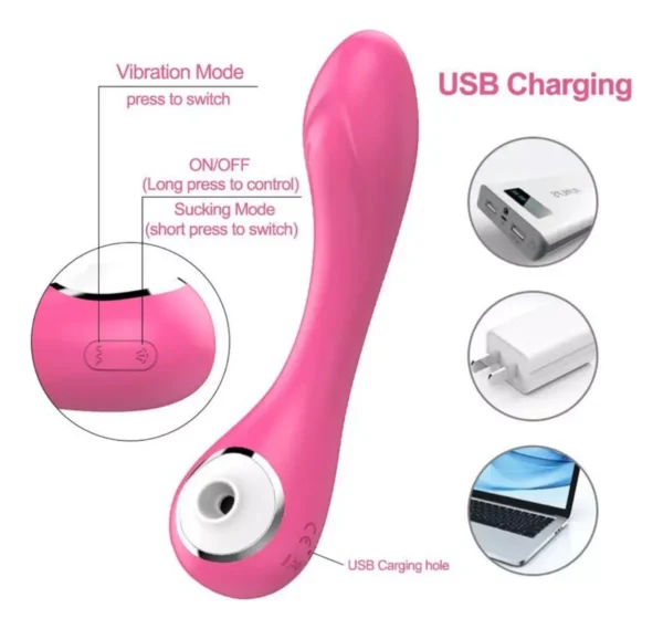Vibrador de Clítoris con Succión y Pulsación 3 - Image 7